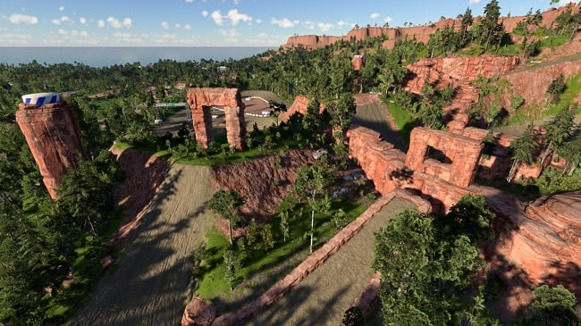Карта Goblin Valley Rally (Beamng) v1.0