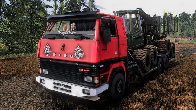 Sisu SM Forest Machine Transport (FS25) v1.0.0.0