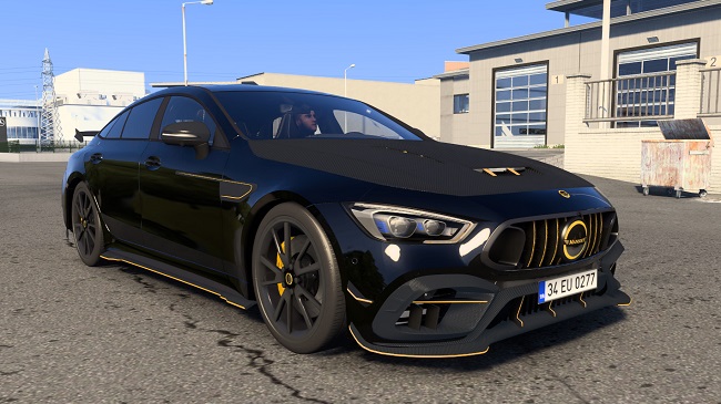Mercedes-AMG GT 63 S E Mansory 2025 (ETS2/ATS) v1.0