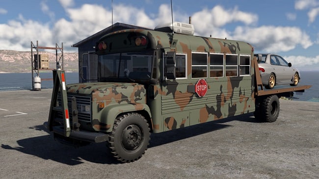 Cut Down Bus (Beamng) v1.5