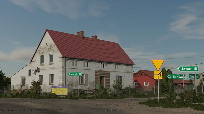 Карта Krajów & Łaźniki (FS25) v1.0.0.0