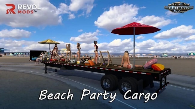 Beach Party Cargo Trailer (ATS) v1.0