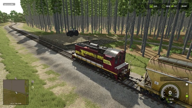 Карта Riverbend Springs Expanded 4X (FS25) v1.0.0.0