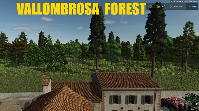 Карта Vallombrosa Forest (FS25) v1.0.0.0