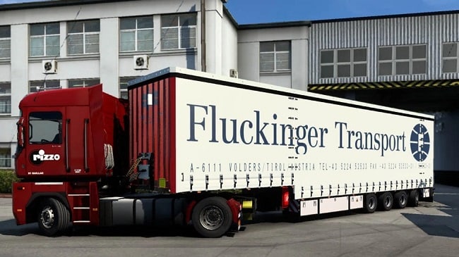 H&W Krone SD27 Jumboliner 3/4/6 Axles (ETS 2) v1.0