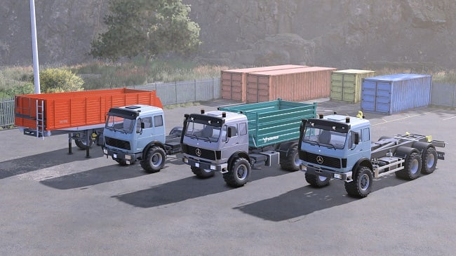 Mercedes Benz NG Pack (FS25) v1.0.0.0