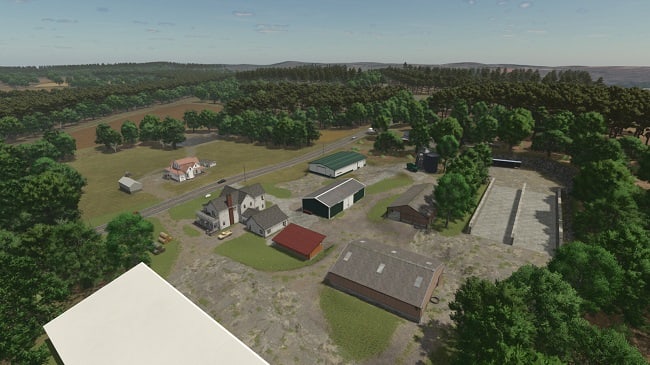 Карта Denton North Carolina (FS25) v1.0.0.0