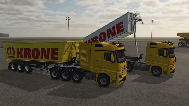 Mercedes Benz Actros CAT (FS25) v1.0.0.0