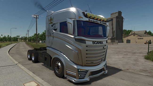 Scania R1000 Silver (FS25) v1.0.0.0