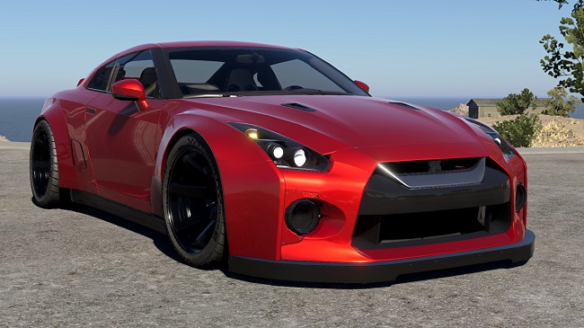 Nissan GTR R35 2017 (Beamng) v1.0 Rework