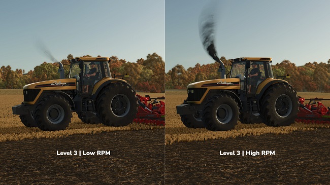 Exhaust Color Configurations (FS25) v1.0.0.0