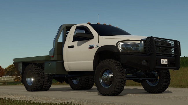 Dodge Ram 3500/5500 Single Cab Flatbed 2006 (FS25) v1.0.0.0