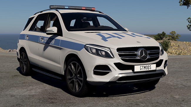 Mercedes-Benz ML/GLE W166 (Beamng) v2.0 Переделка