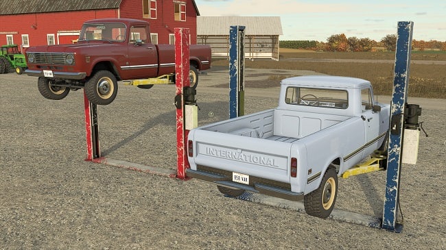 Two Post Lift (FS25) v1.0.0.0