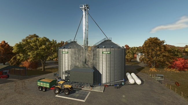 AGI Grain Dryer (FS25) v1.0.0.3