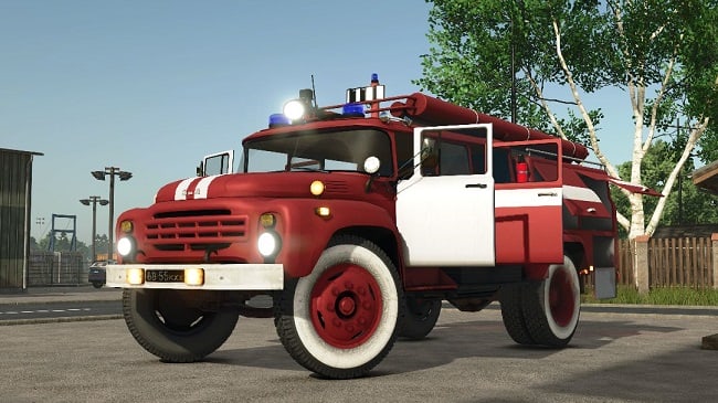 Пожарный автомобиль ЗИЛ-131 (FS25) v1.0.0.0