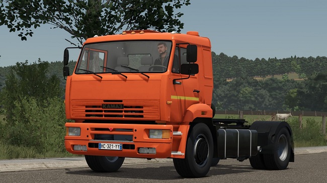 Тягач KAMA3 5460 (FS25) v1.0.0.0