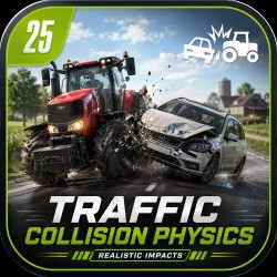 Traffic Collision Physics (FS25) v1.0.0.0