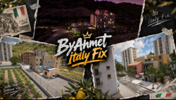 Карта  Italy Fixed ByAhmet (Beamng) v2.0