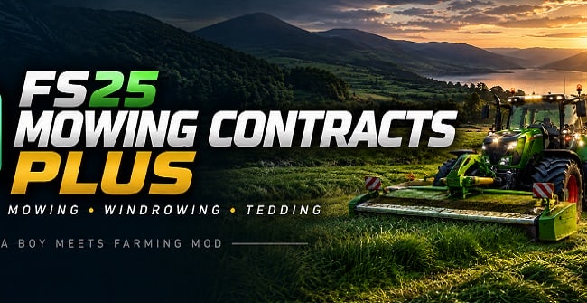 Mowing Contract Plus (FS25) v1.0.0.0