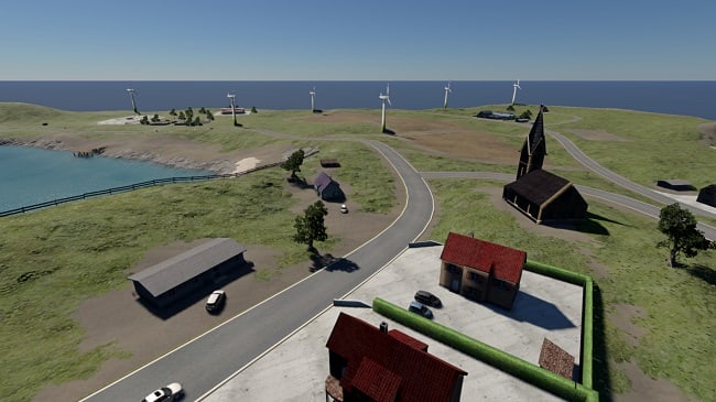 Карта GIANTS Island из Farming Simulator 2009 (Beamng) v1.0