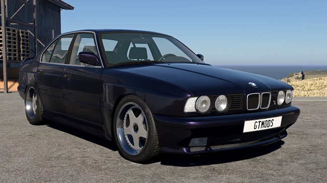 BMW E34 Sedan and Touring (Beamng) v3.3 0.39 fix and tweak