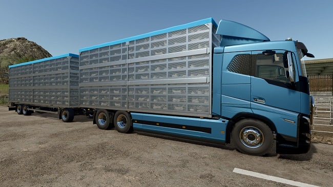 Volvo FH16 Chicken Poultry Truck (FS25) v1.0.0.0
