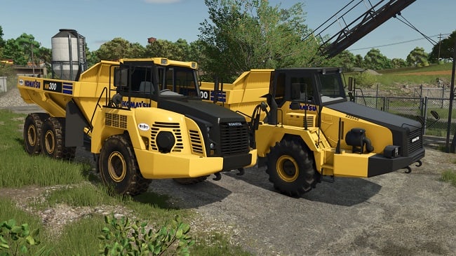 Komatsu HM300 Pack (FS25) v1.0.0.0