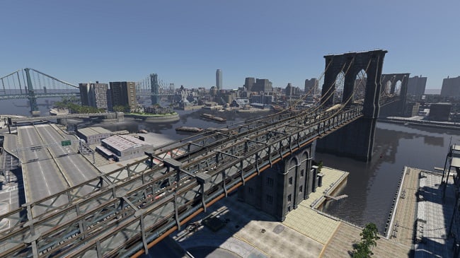 Карта LibertyCity (Beamng) v1.5