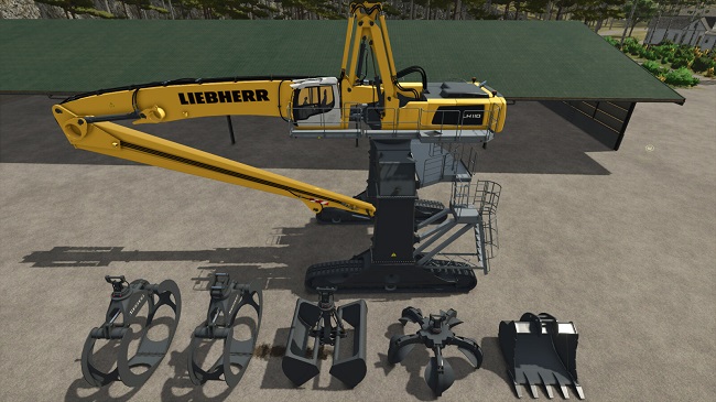 Liebherr LH110 C Gantry (FS25) v1.0.0.0