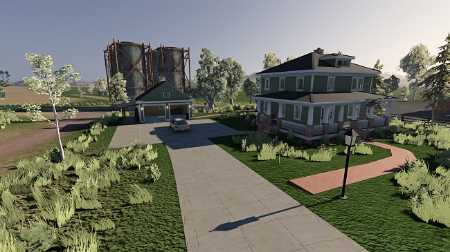 Карта American Road Reworked (Beamng) v1.1