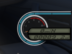 Midnight Club: Los Angeles HUD (Beamng) v1.01